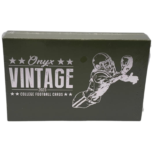 2023 Onyx Vintage College Football Hobby Box