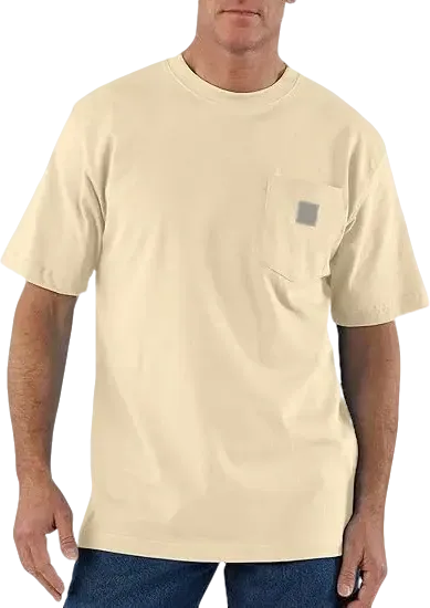 🔥Last Day Promotion! Men's K87 Workwear Loose Fit Heavyweight Short-Sleeve Pocket T-Shirt (Also Available in Big & Tall)
