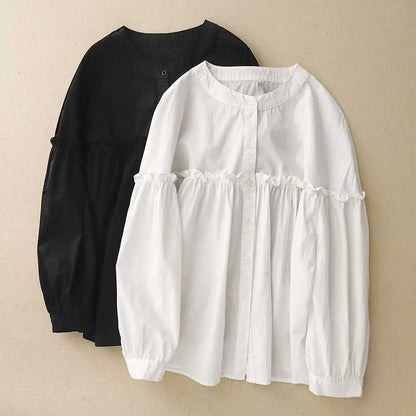 SCARLET LINEN SHIRT