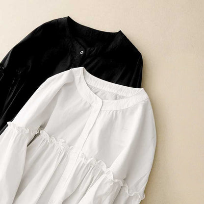 SCARLET LINEN SHIRT