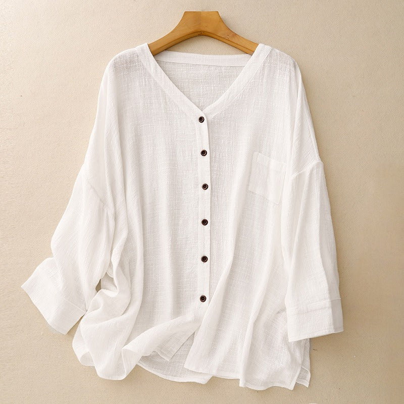 LUCY LINEN SHIRT