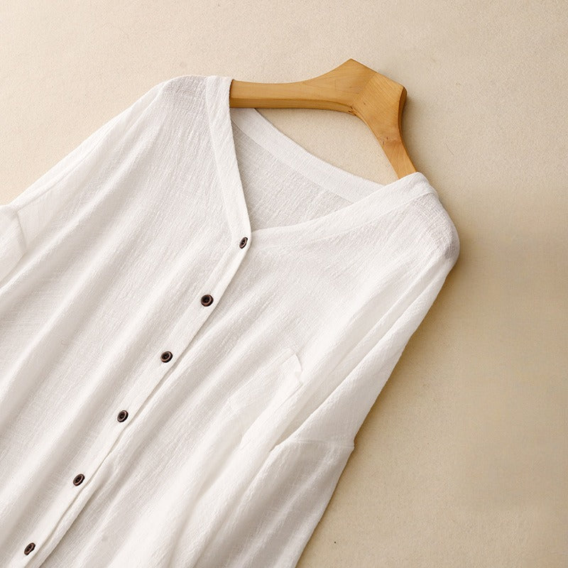 LUCY LINEN SHIRT