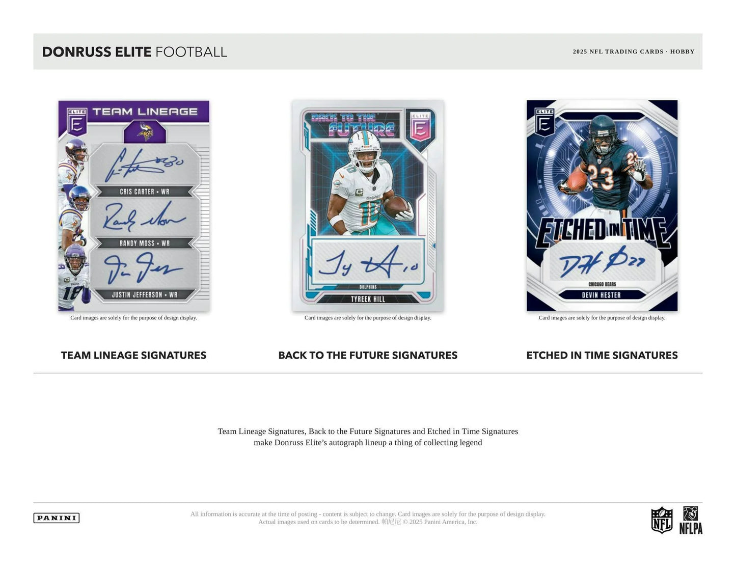 2025 Panini Donruss Elite Football Hobby Pack (7/25)
