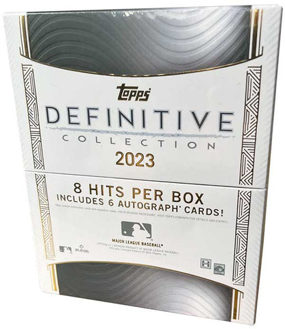 2023 Topps Definitive Baseball Hobby Box