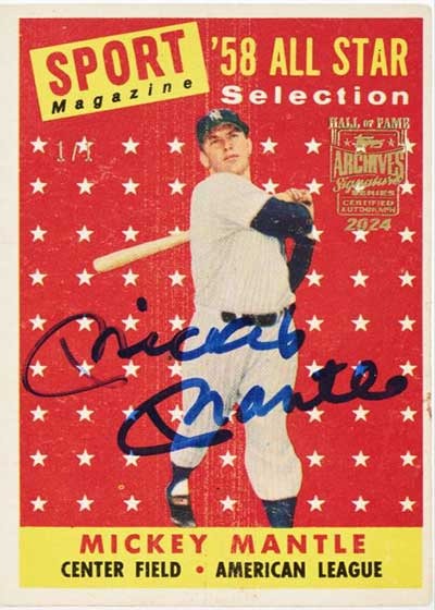 2024 Topps Archives Signature Series Retired Players Edition Baseball Hobby Box