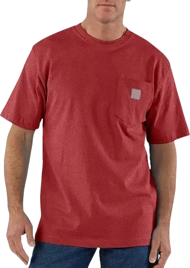 🔥Last Day Promotion! Men's K87 Workwear Loose Fit Heavyweight Short-Sleeve Pocket T-Shirt (Also Available in Big & Tall)