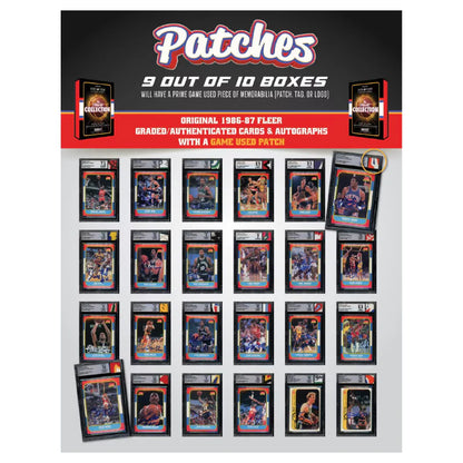 Jersey Fusion The 1986/87 Collection Basketball Hobby Pack