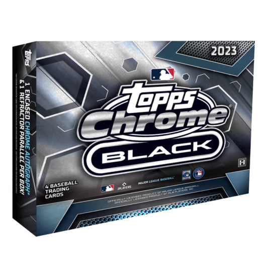 2023 Topps Chrome Black Baseball Hobby Box