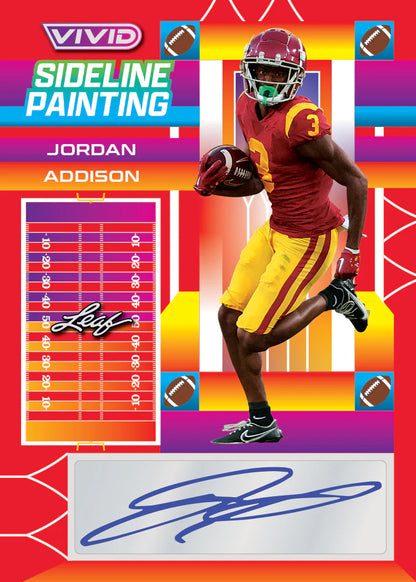 2023 Leaf Vivid Football Hobby Box
