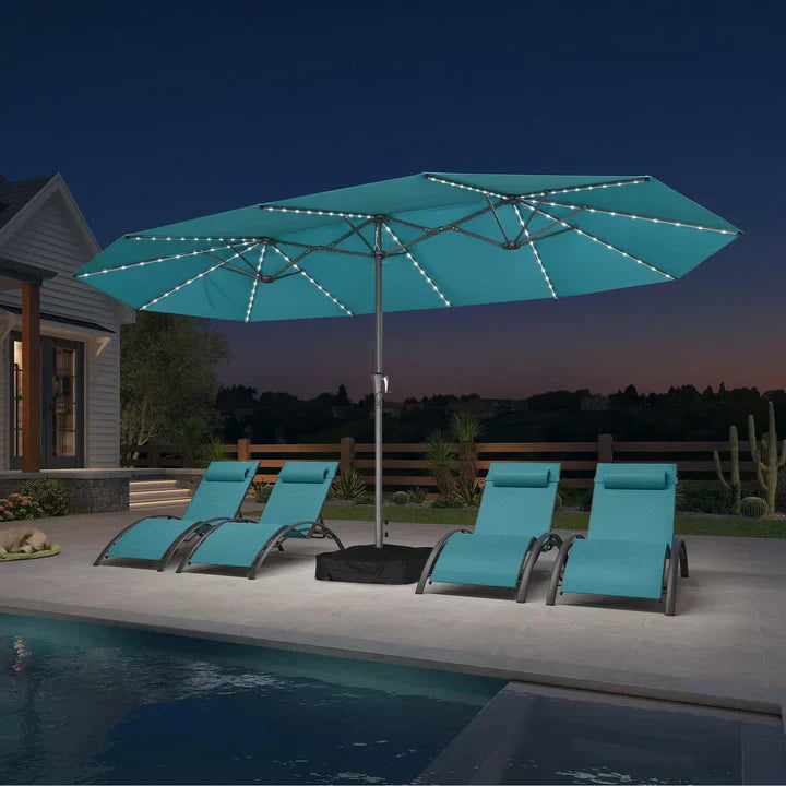 Summer Sale: LED Sky — All-Weather Solar Patio Umbrella