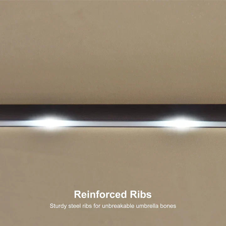 Summer Sale: LED Sky — All-Weather Solar Patio Umbrella