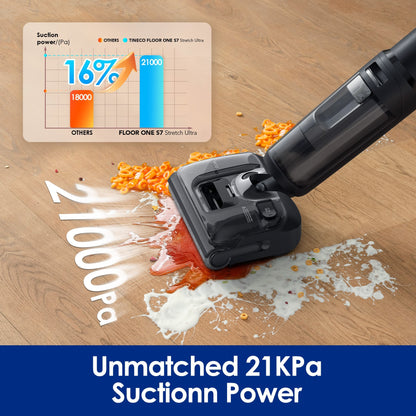 Tineco FLOOR ONE S7 Stretch Ultra Cordless Wet Dry Vacuum Cleaner